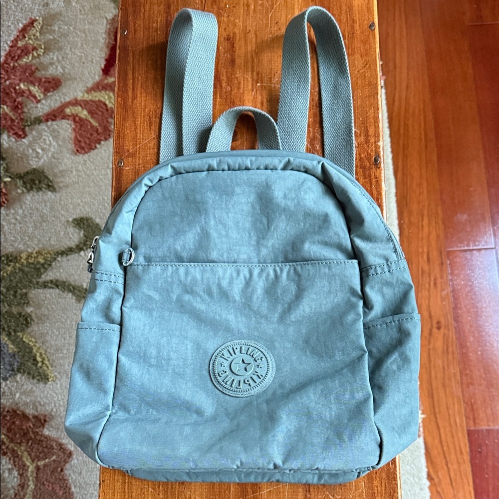 Kipling Blueish-Gray Backpack